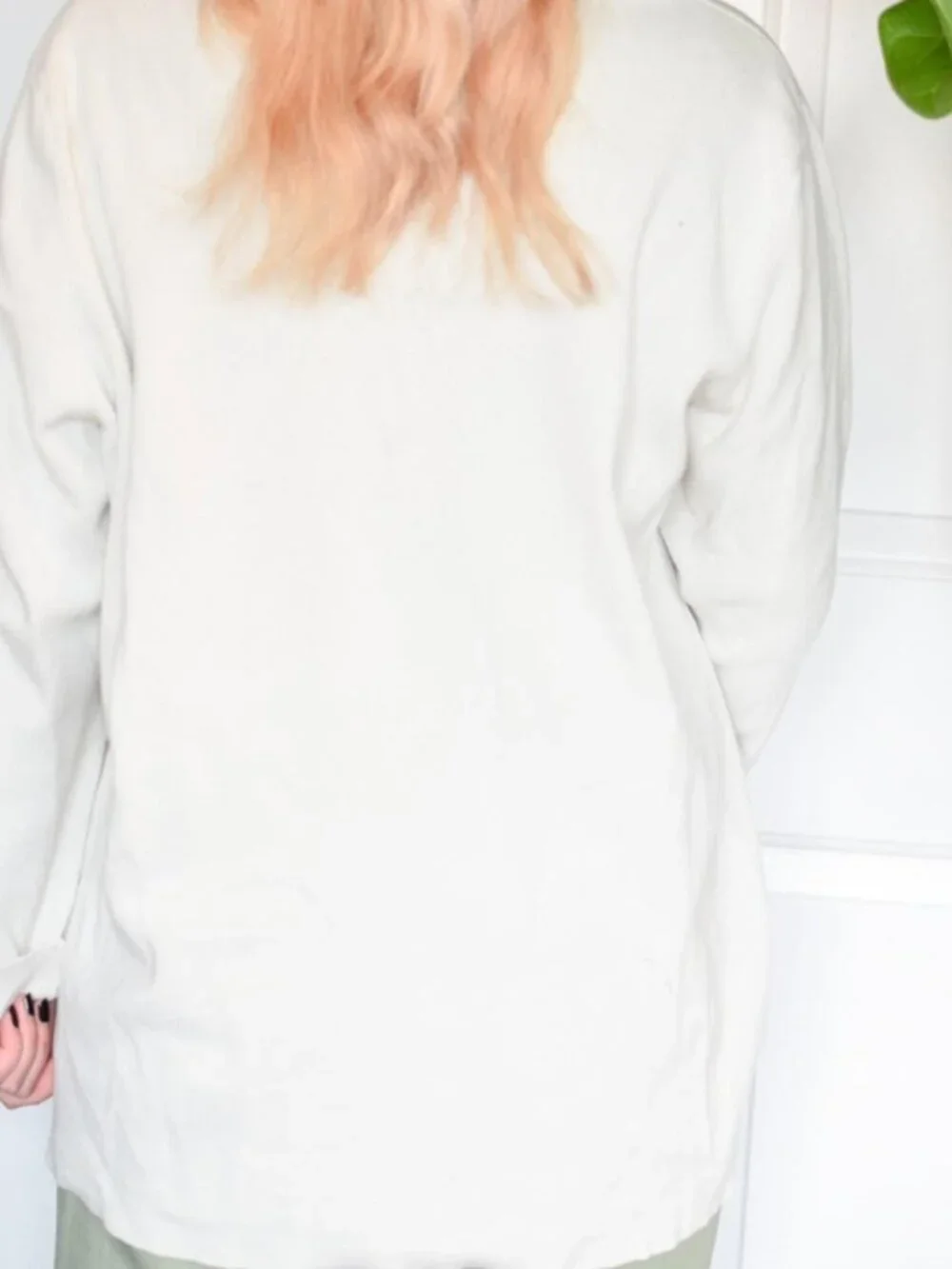 Women's Cream Cardigan - Picture 4 of 5